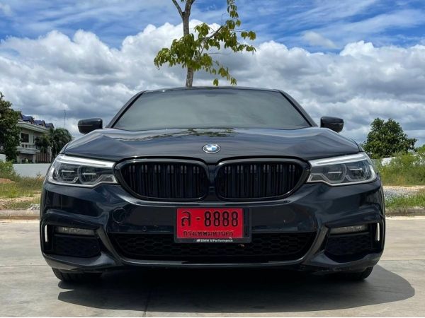 2019 BMW SERIES5 520D M SPORT 2.0 AUTO สีดำ ดีเซล รูปที่ 2